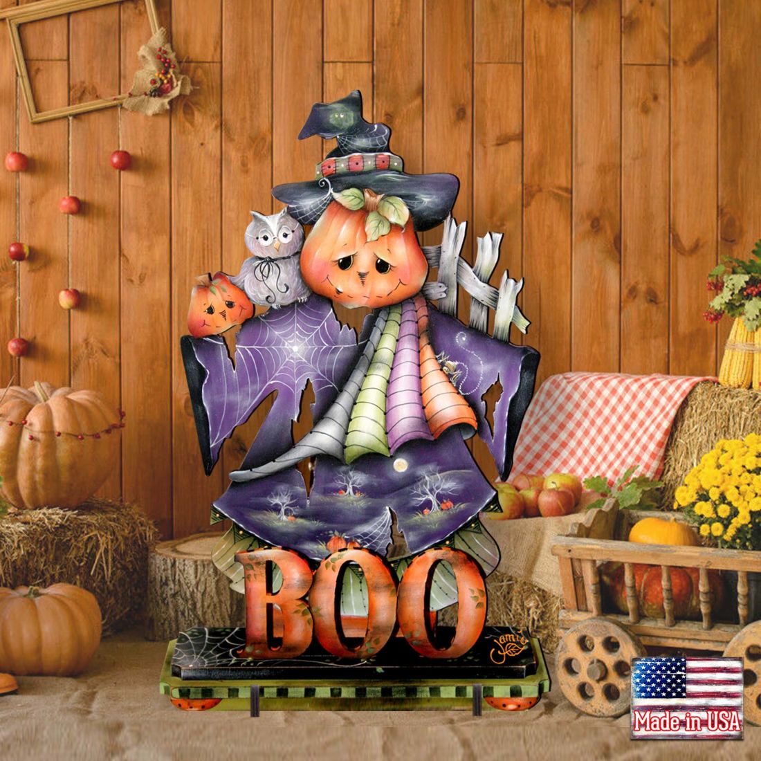 This Boos for You Halloween Outdoor Decor by Jamie Mills-Price - Thanksgiving Halloween Decor - 8457407F