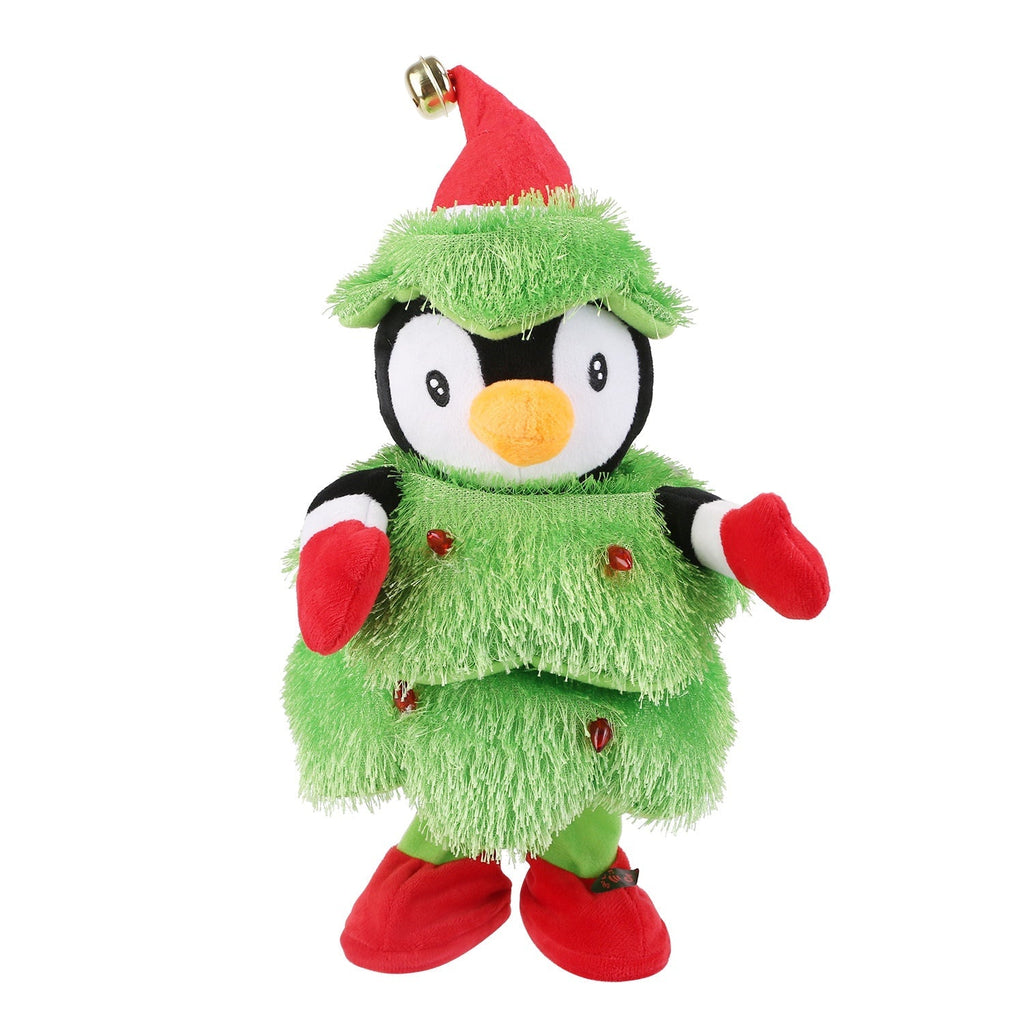 Electric Dancing Singing Plush Toy Twisting Penguin Toy Talking Interactive Mimicking Funny Songs Wiggly Dance Kid Christmas Gift