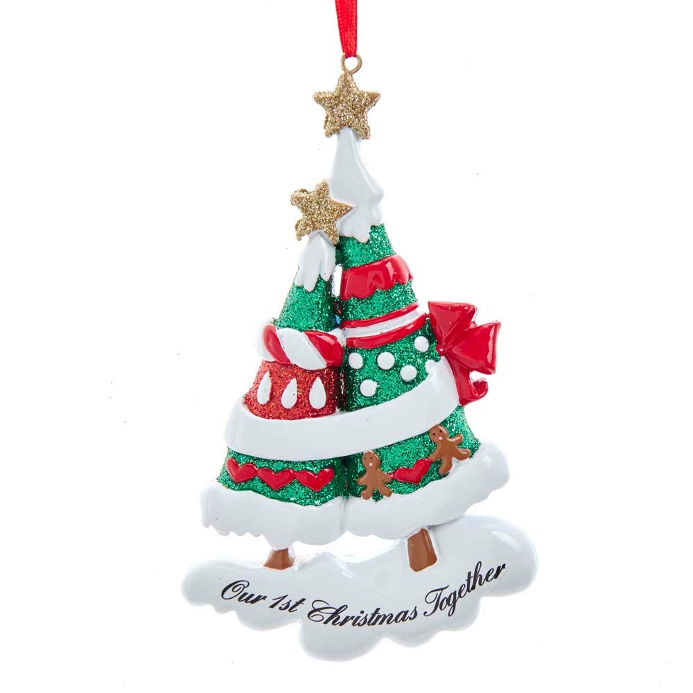 Our 1st Christmas Together Gingerbread Tree Ornament