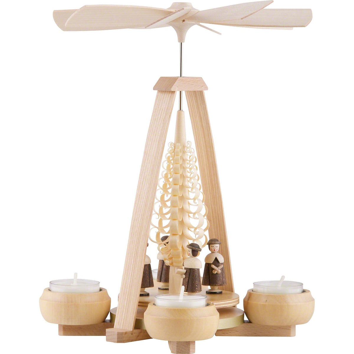 German Candle Pyramid - Carolers
