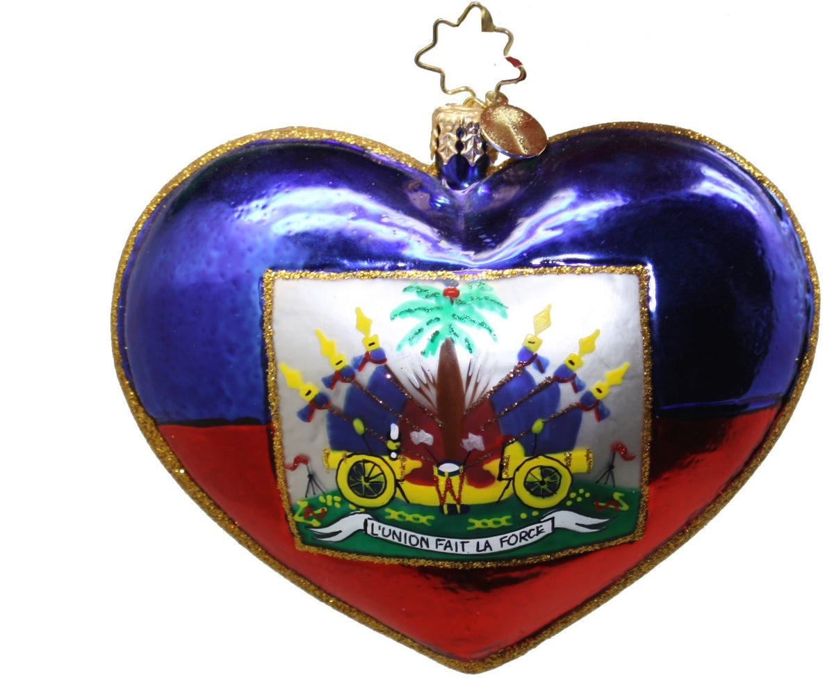 One World Heart Ornament