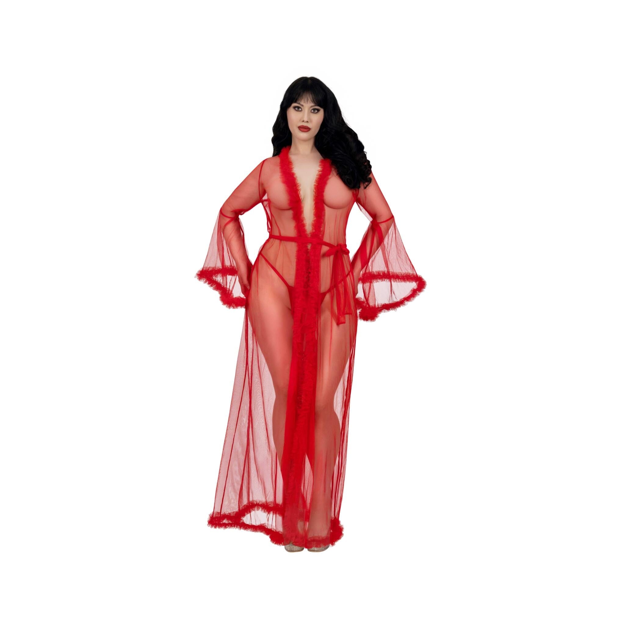 Dreamgirl Plus Boudoir Robe