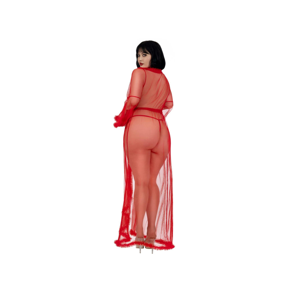 Dreamgirl Plus Boudoir Robe