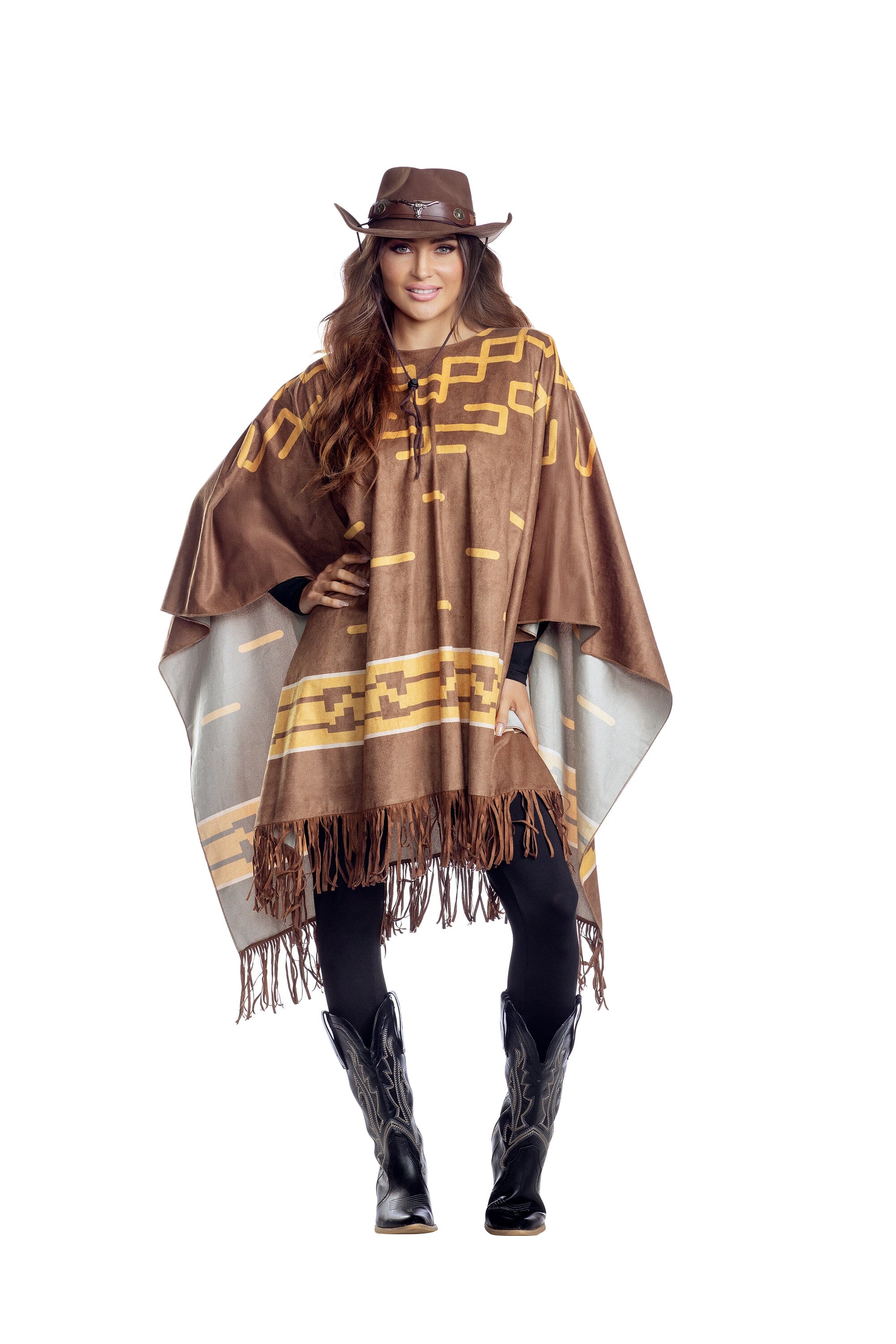Dreamgirl Unisex Cowboy Poncho