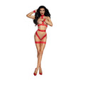 Dreamgirl Heartbreaker Lace and Chain 2-Piece Set