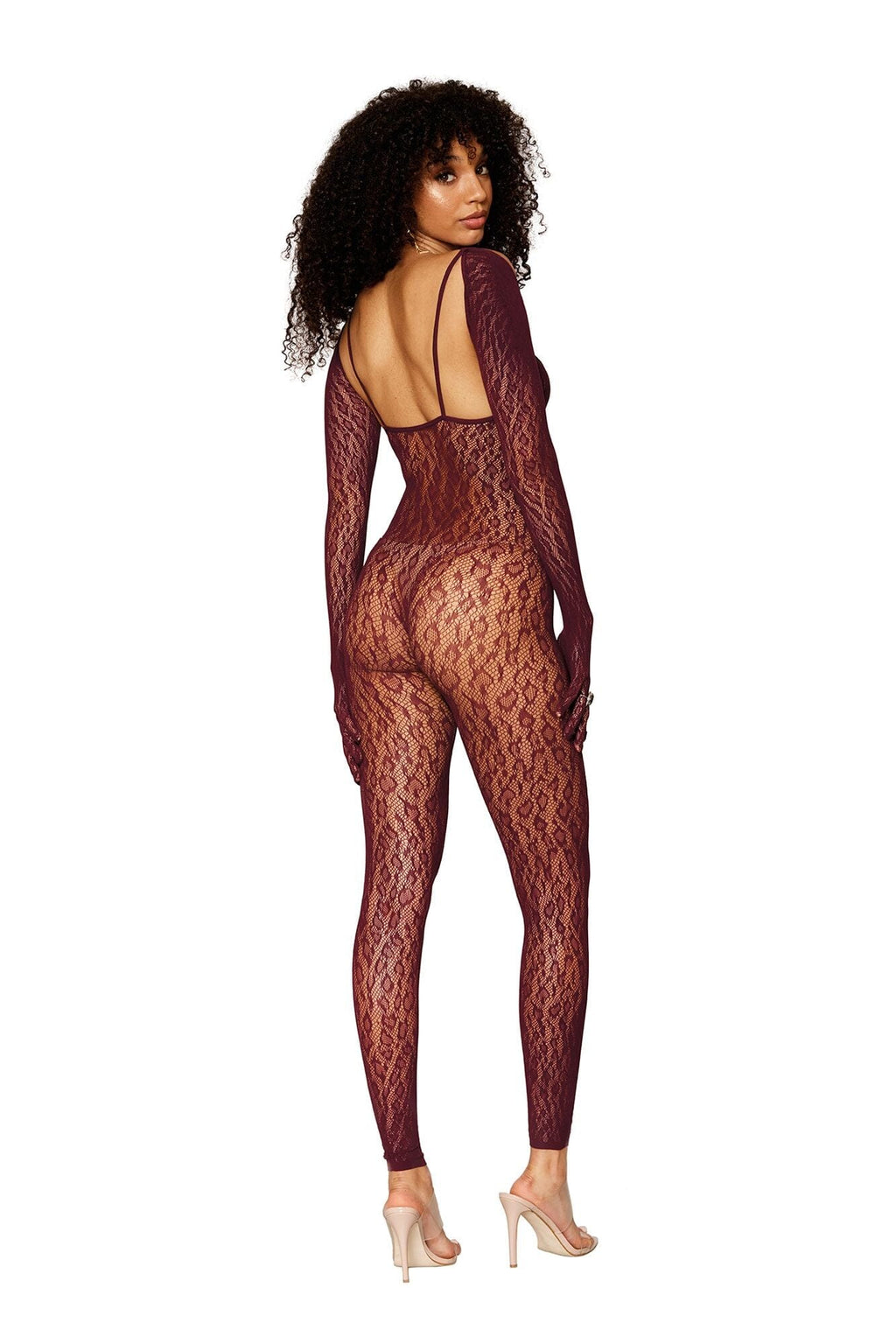 Dreamgirl Leopard Fishnet Catsuit Bodystocking and Matching Shrug Set