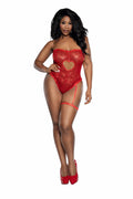Dreamgirl Plus Sequined Teddy