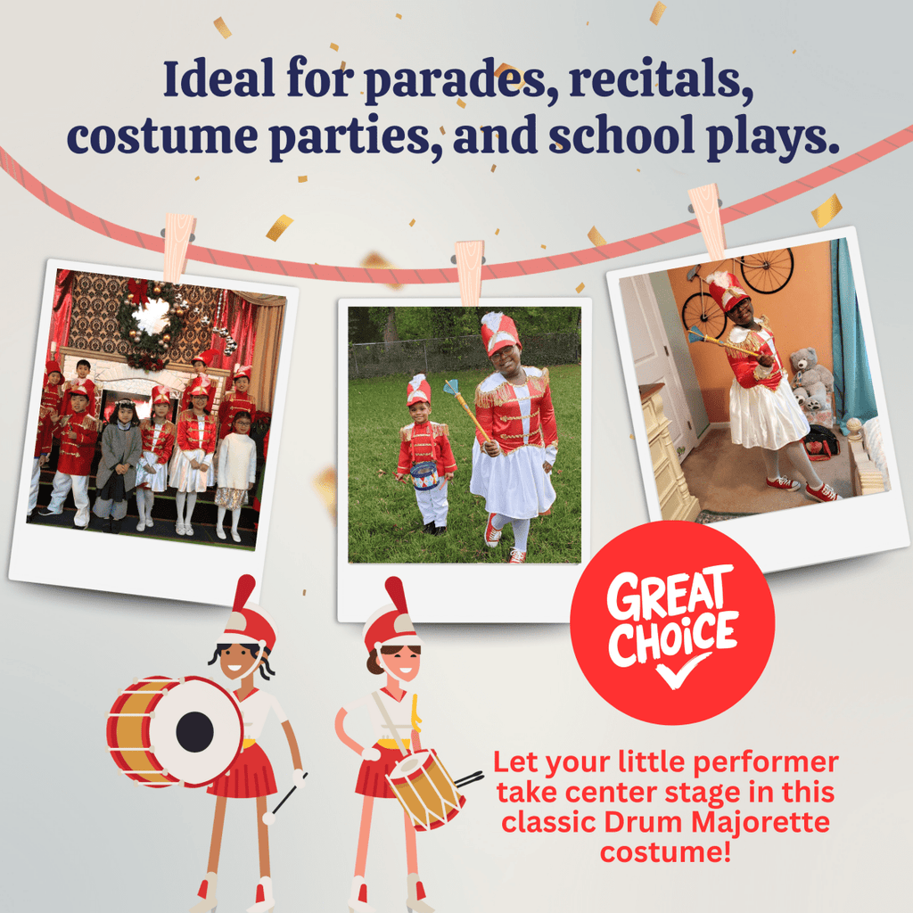 Drum Majorette Costume - Kids