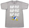 Duck Dynasty Donald Duck Hap-Pay Adult Unisex Gift T-Shirt