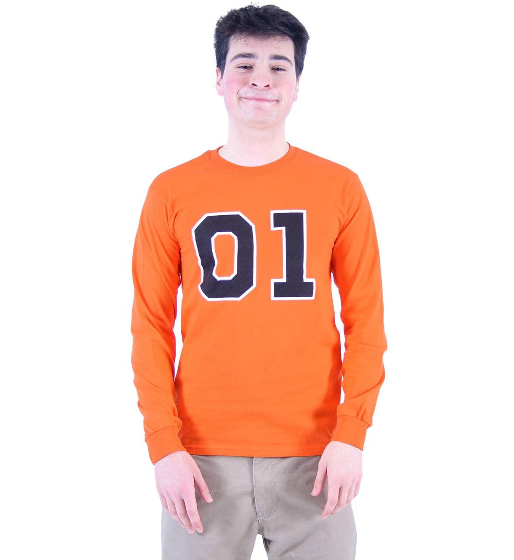 Dukes of Hazzard Adult Unisex General Lee #01 Long Sleeve Shirt