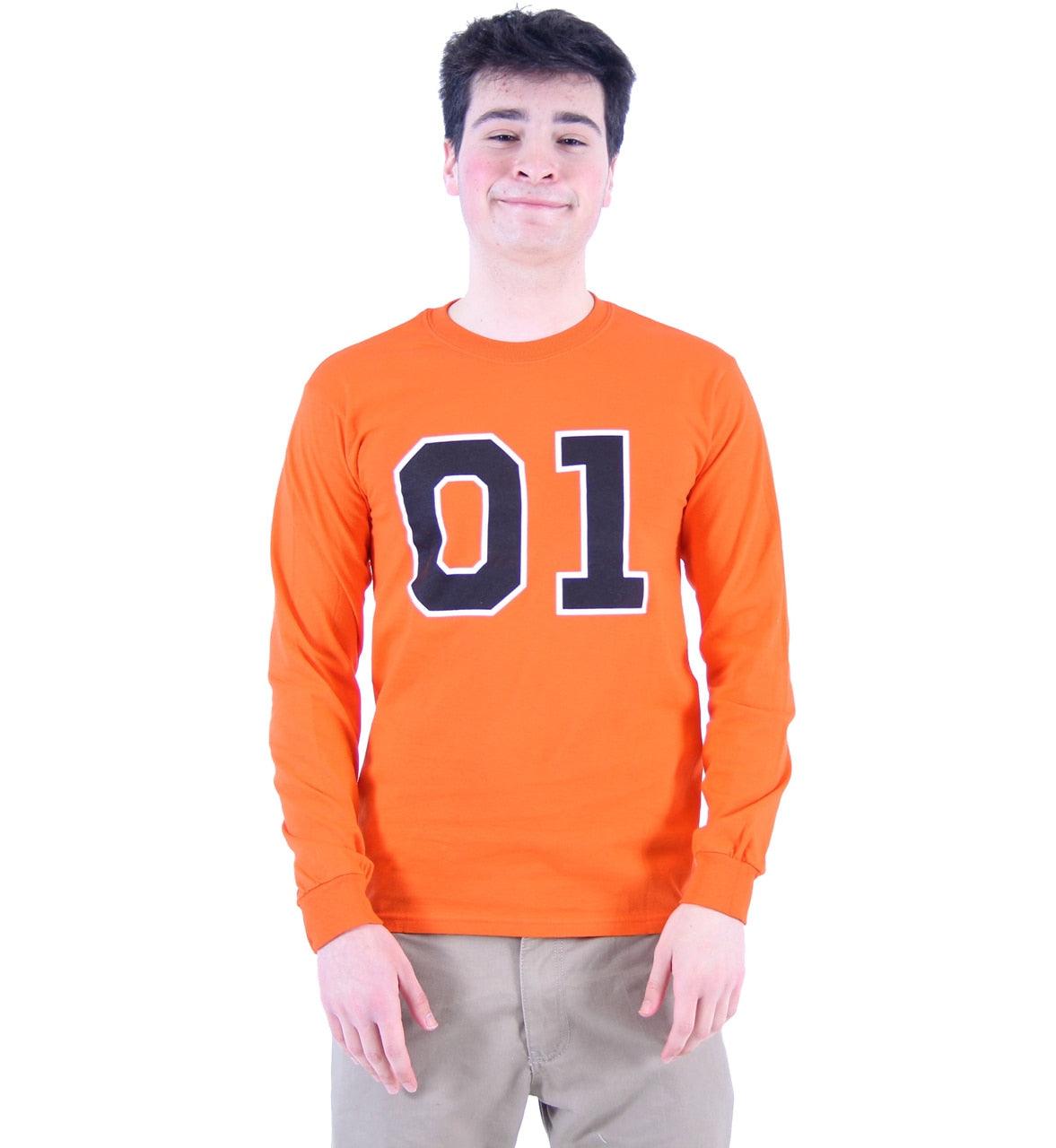 Dukes of Hazzard Adult Unisex General Lee #01 Long Sleeve Shirt