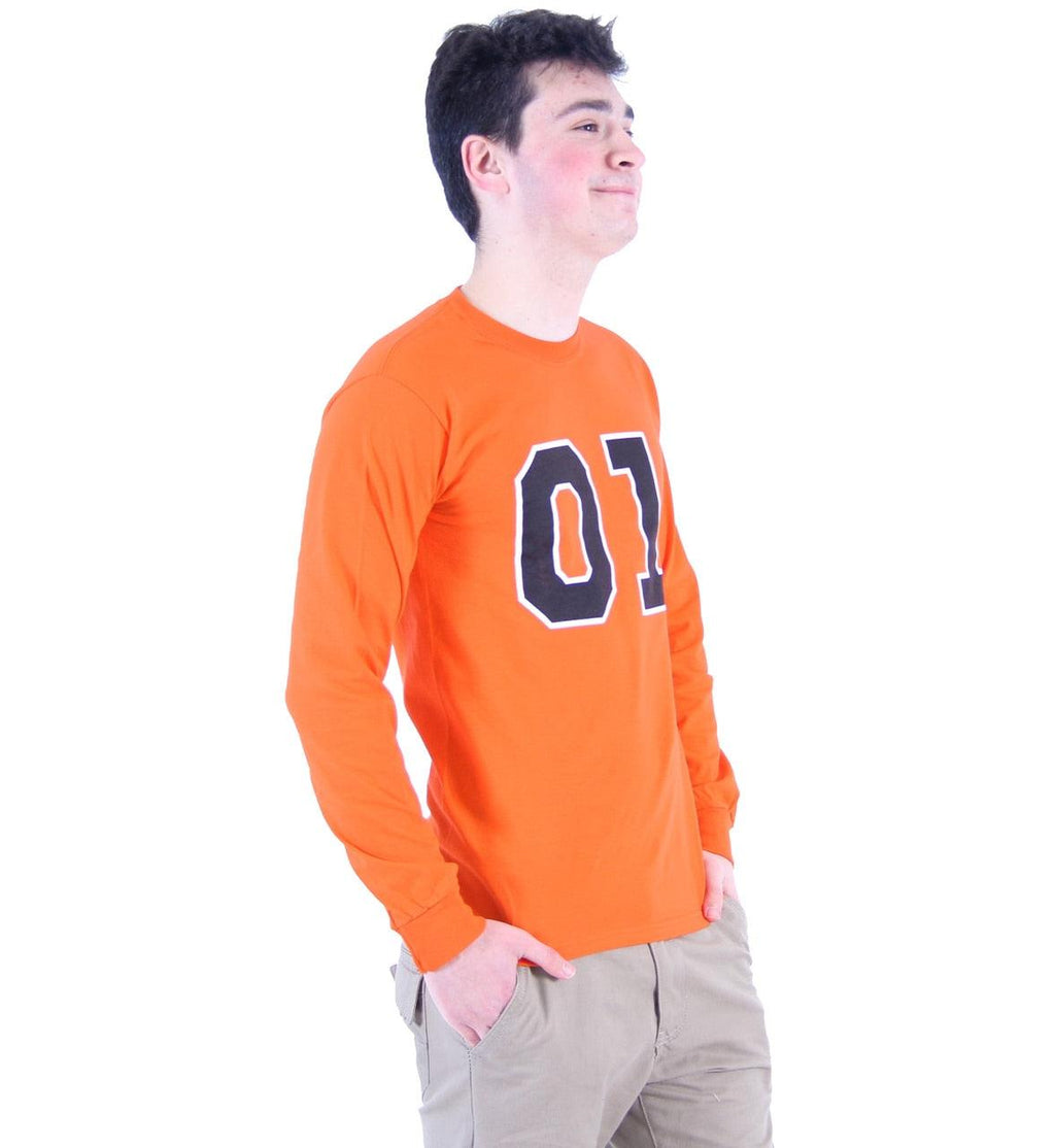 Dukes of Hazzard Adult Unisex General Lee #01 Long Sleeve Shirt