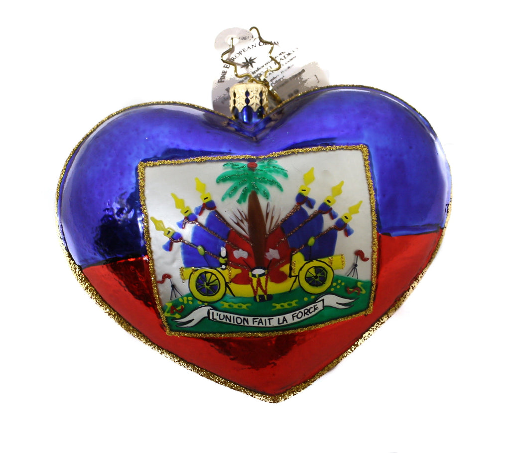 One World Heart Ornament