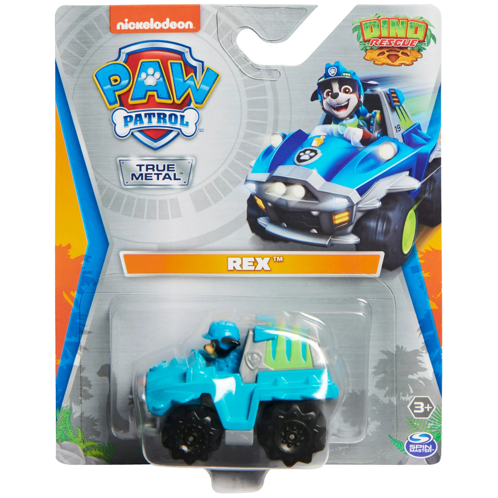 Paw Patrol True Metal - Dino Rescue Rex Diecast Car