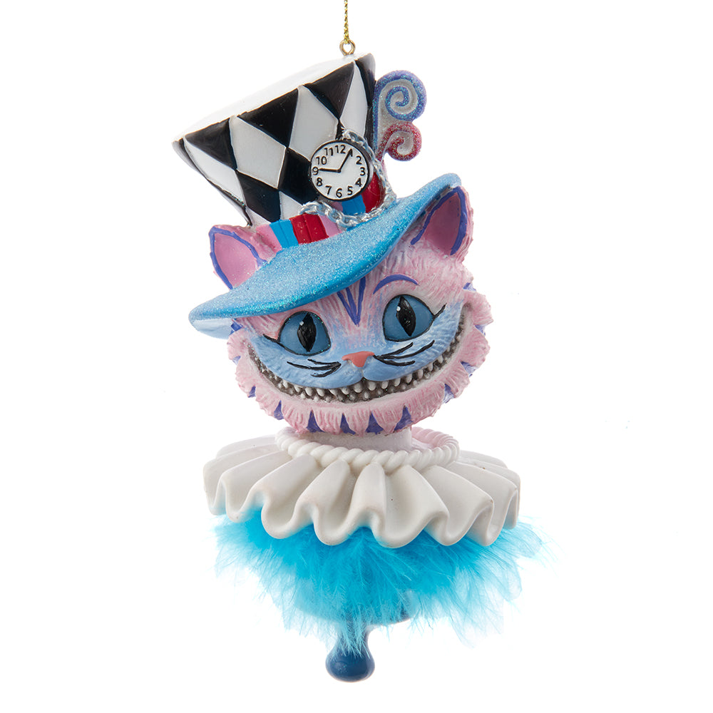 Alice In Wonderland Hat Ornament - Cheshire Cat