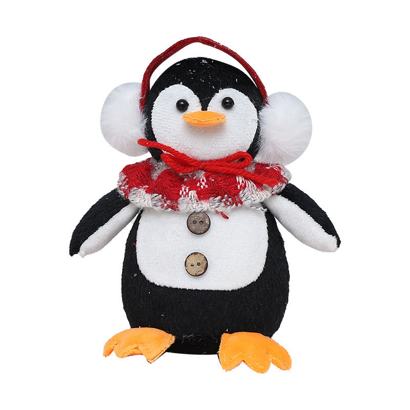 New Christmas Decorations Penguin Little Doll