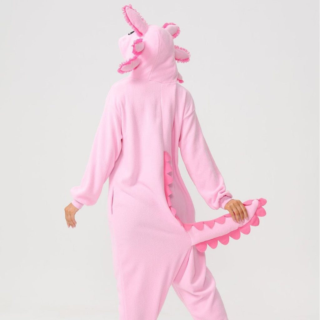 Halloween Salamander Print Fleece Loungewear Set - Soft Warm Pajamas for Men Women Casual Home Sleepwear