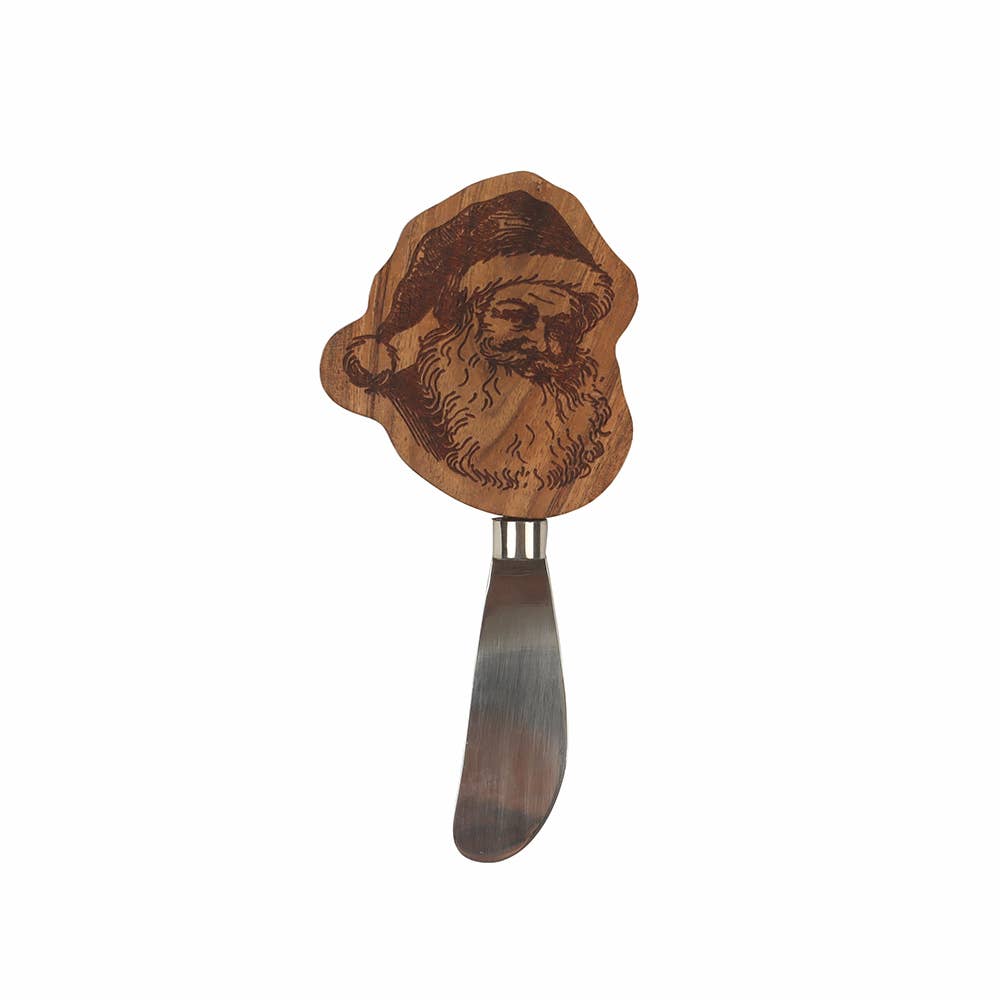 Santa Wood Board W/Spreader