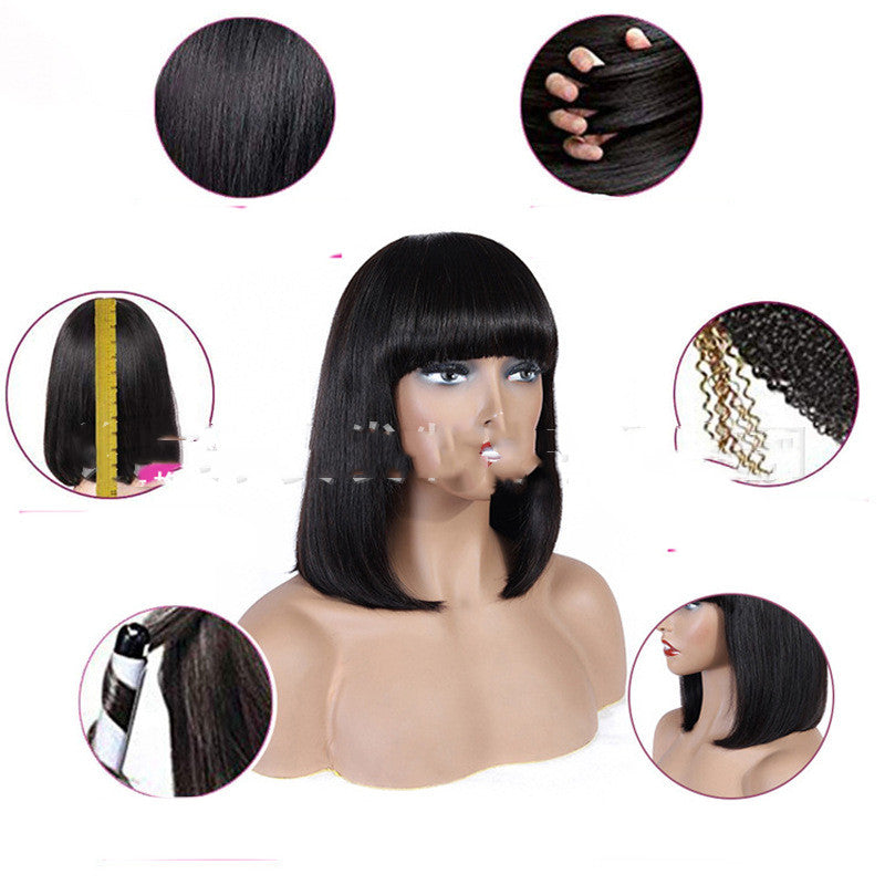 Wigs with Bangs