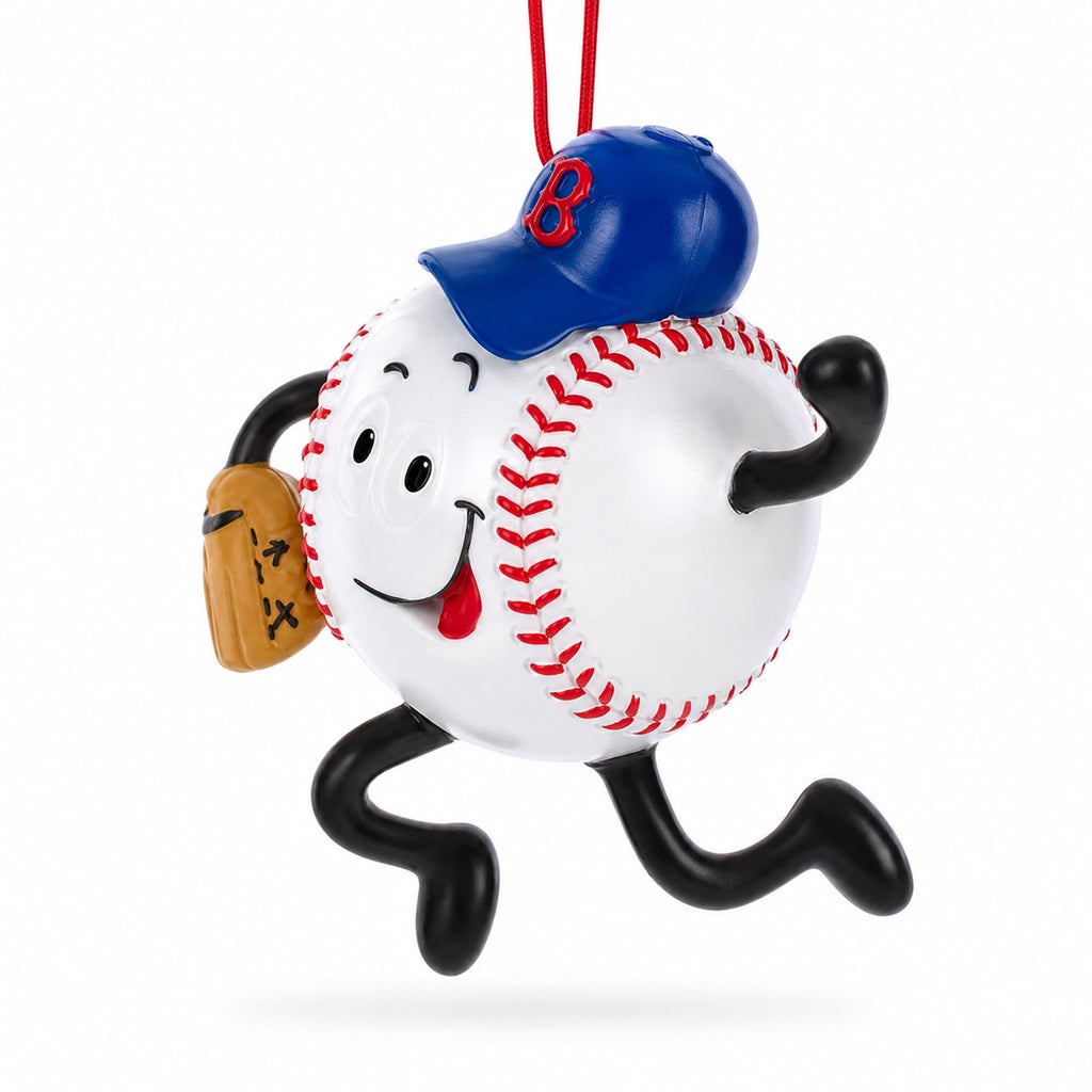 Baseball MVP Figurine Resin Christmas Ornament