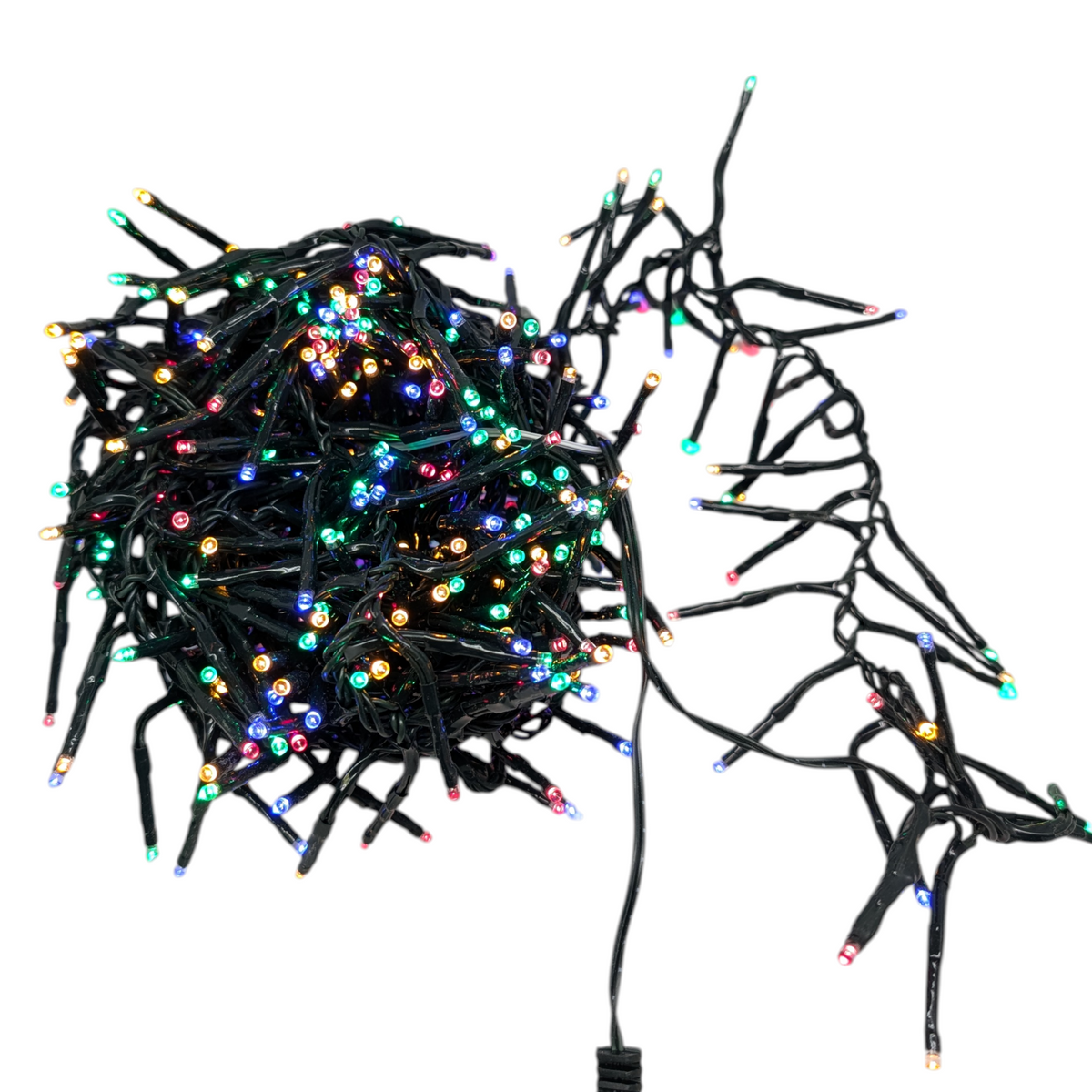 480-Light Fairy Multicolor LED Cluster Garland