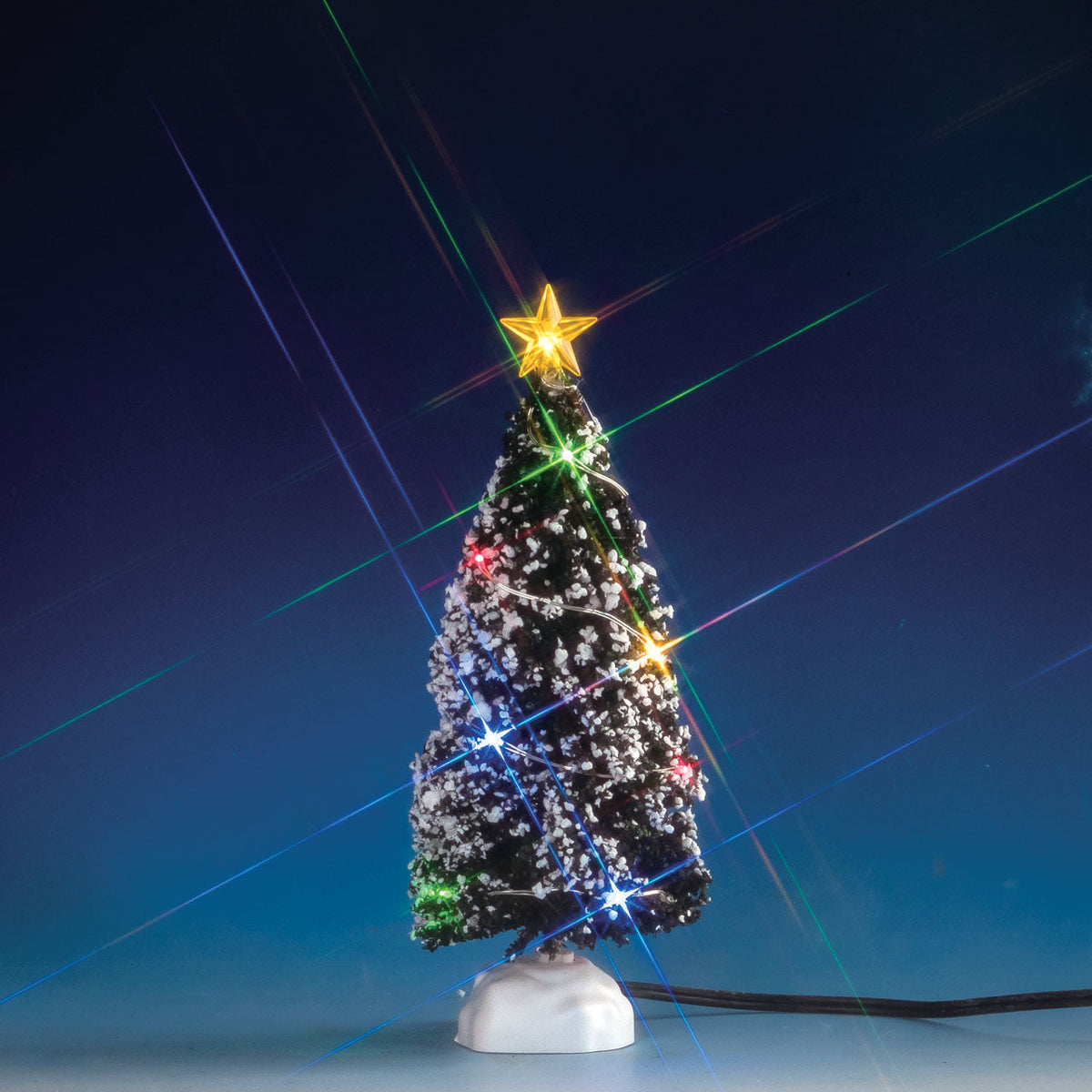 Multicolor Light Evergreen Tree - 7 Inches