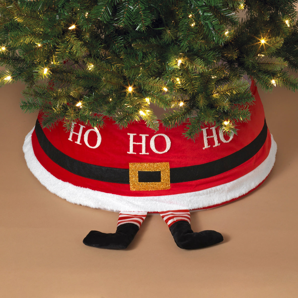 HO HO HO Tree Collar