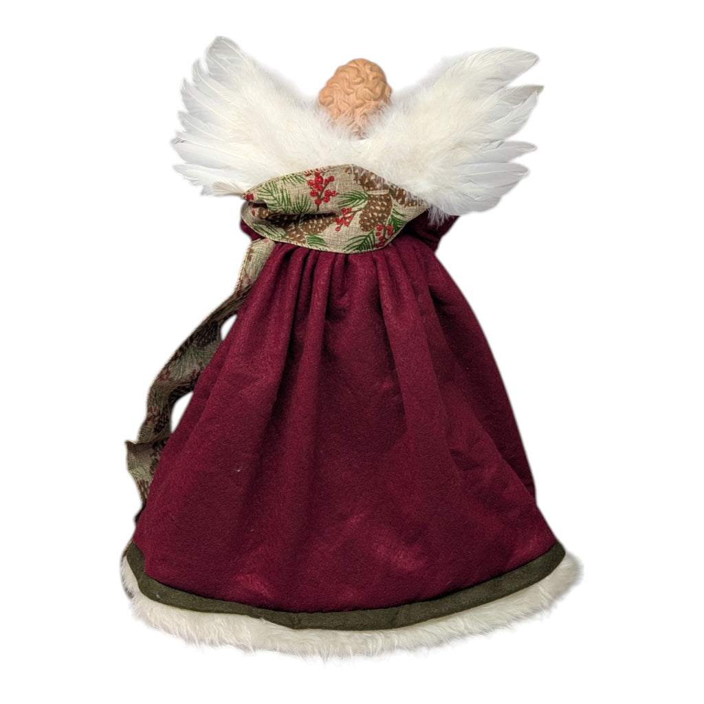 Cardinal Angel Tree Topper – Nate's Holiday Shop