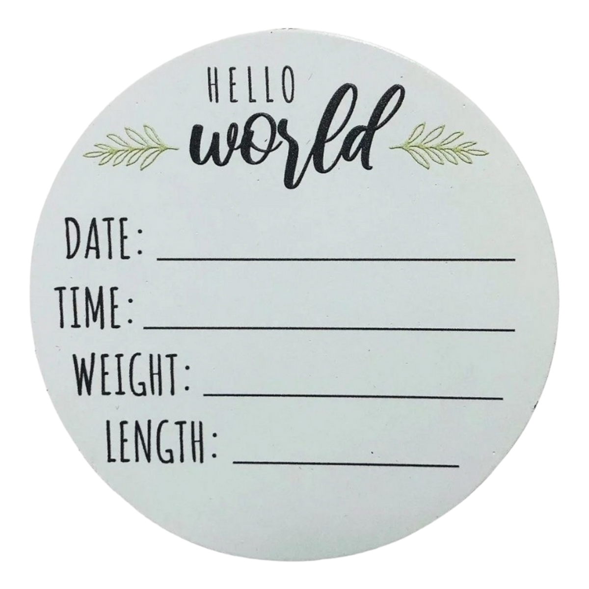 Baby Announcement - Ornament