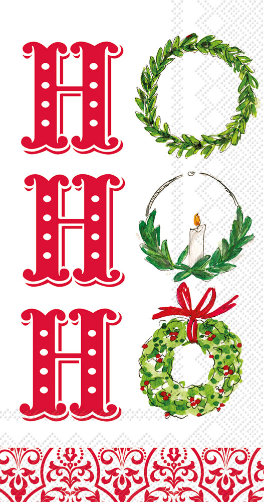 Christmas Ho Ho Ho - Guest Towel