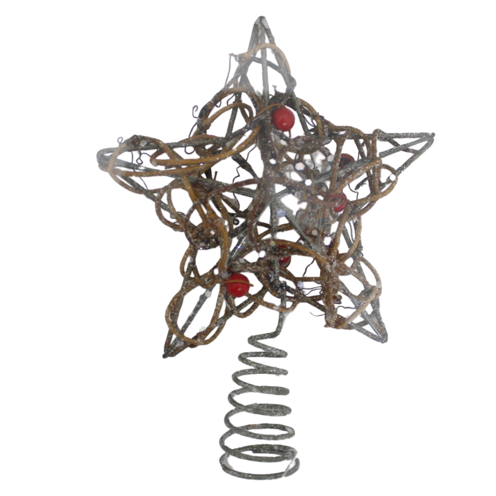 Miniature Nature Star Treetop - With Berries
