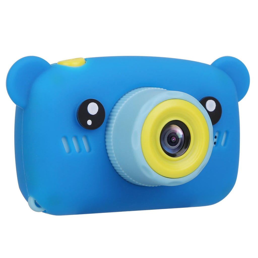 Kids Digital Camera Child Video Camera Children Camcorder Christmas Toy Birthday Gifts with 2.0in Screen 4X Digital Zoom 5 Games 32G MMC Card for 3-10
