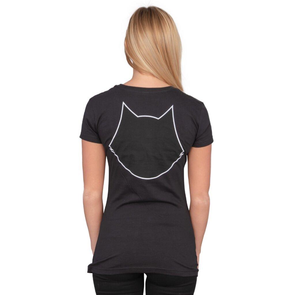 Felix the Cat Face Outline Adult Unisex Retro Animation Gift Idea T-shirt