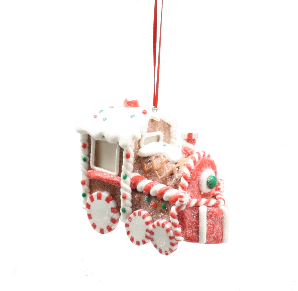 Gingerbread Train Ornament
