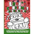 Levi's Christmas Coloring Book: A Personalized Name Coloring Book Celebrating the Christmas Holiday - Paperback