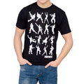 Fortnite Dance Dance Adult Black T-shirt