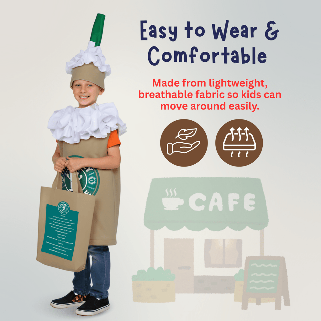 Frappuccino Coffee Costume - Kids