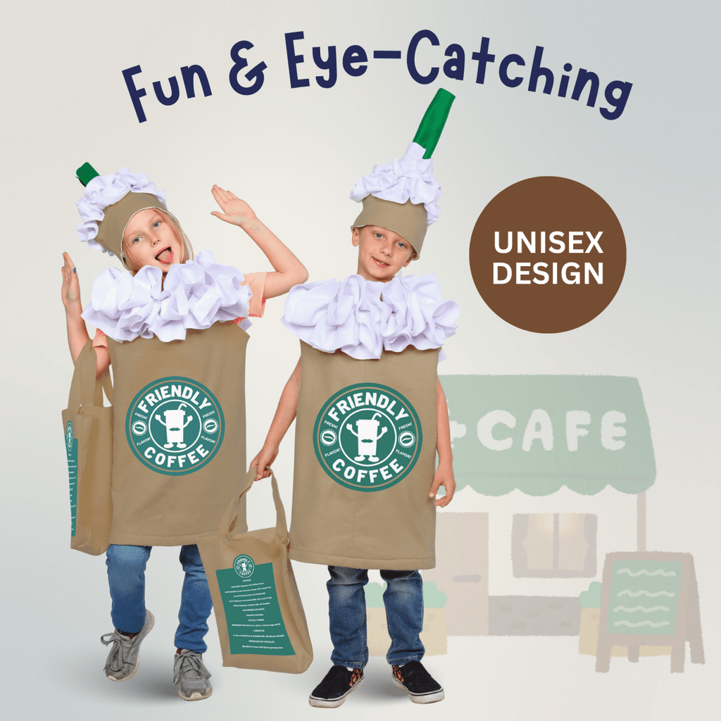 Frappuccino Coffee Costume - Kids