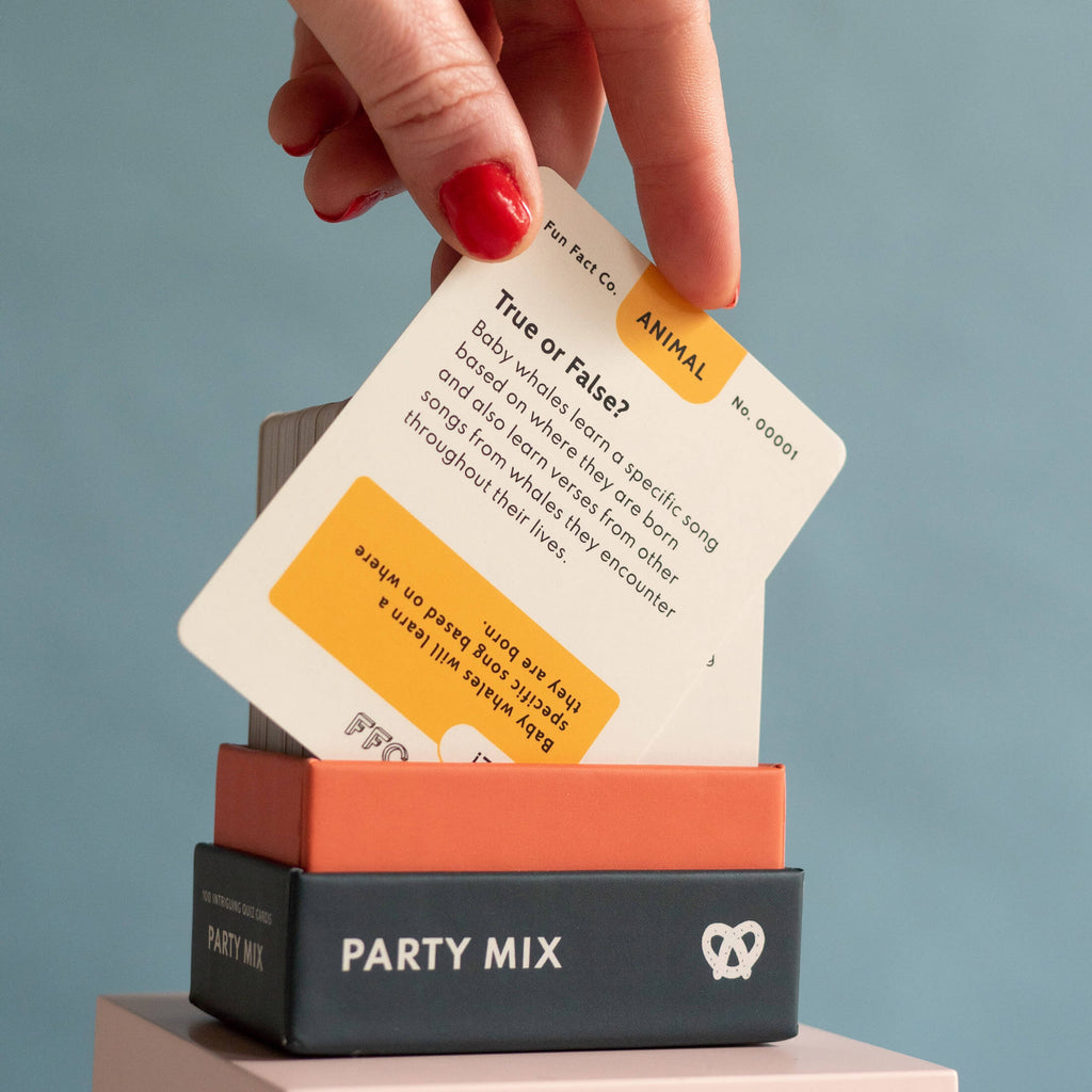 The Party Mix I Trivia Card Game