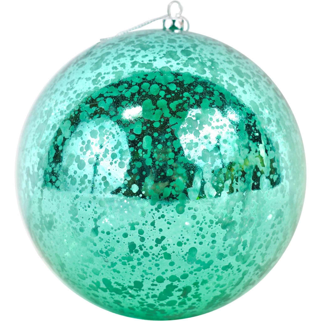 Fuchsia Green Plastic Ball Ornaments