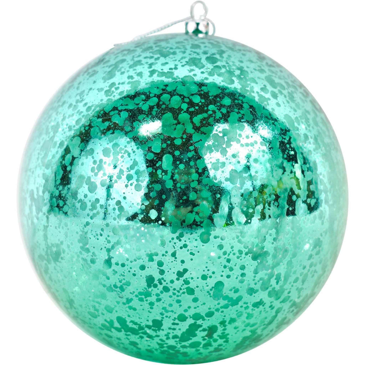 Fuchsia Green Plastic Ball Ornaments