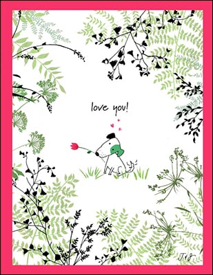 Notion - Love You Birthday Card