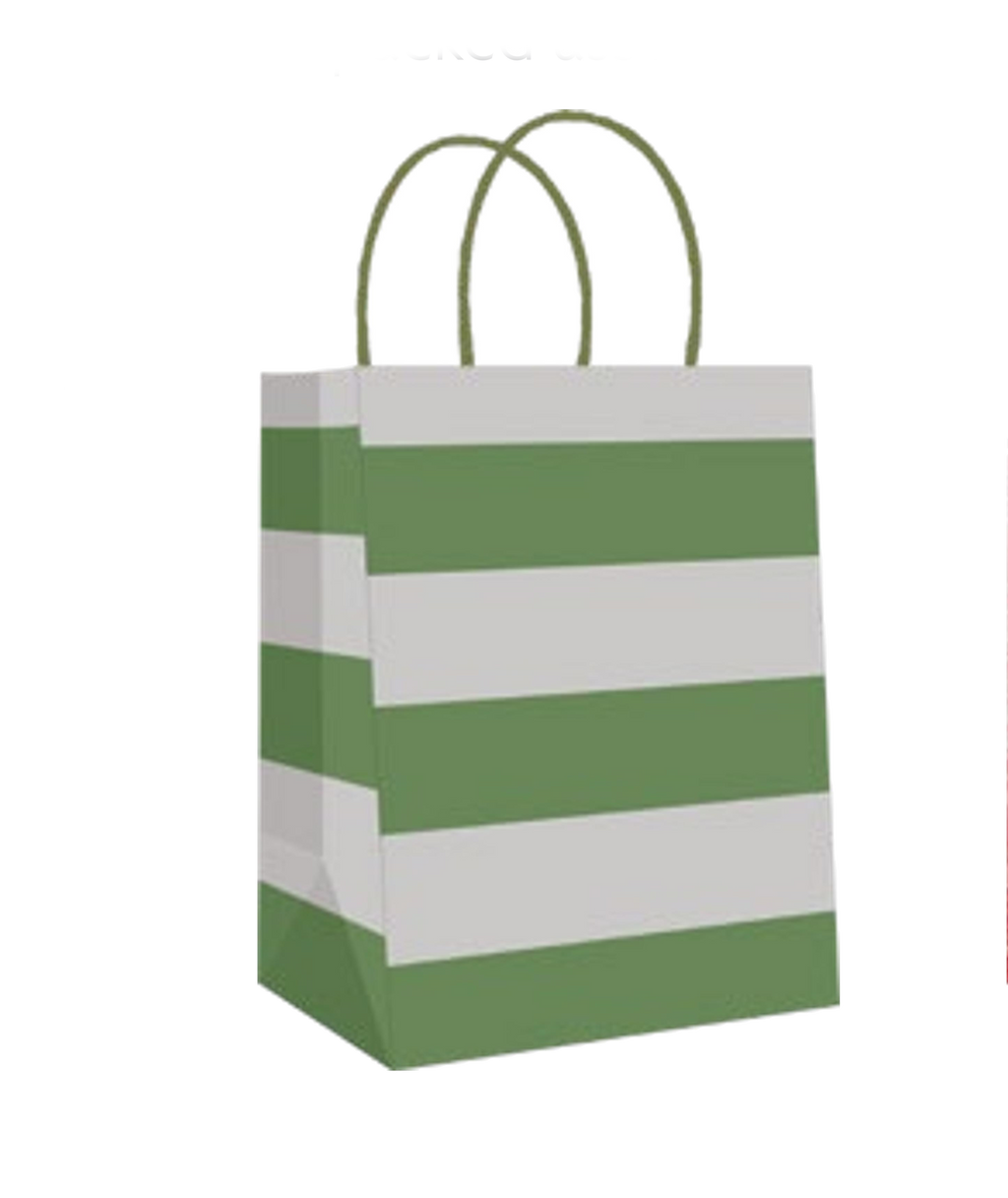 Holiday Medium Kraft Gift Bags -
