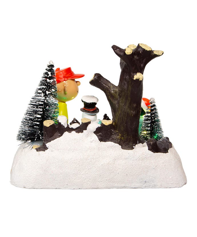 Peanuts Battery Operated Snoopy Swing Musical Table Piece