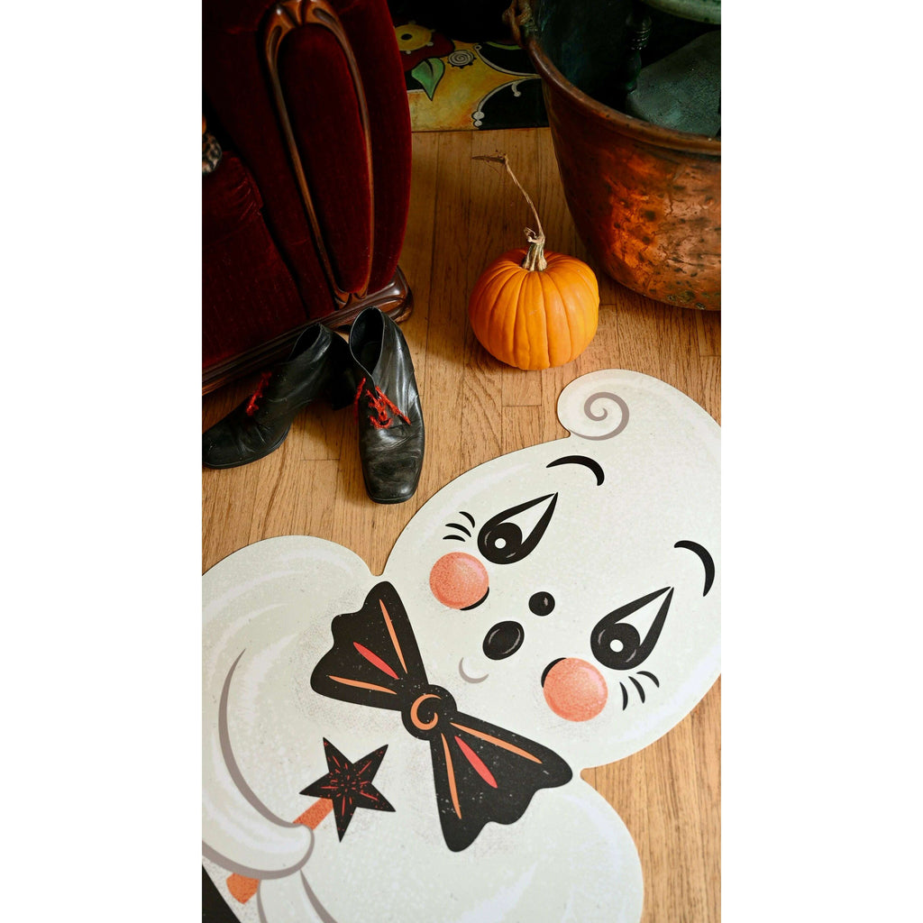 Ghostie in Caudron Die Cut Vinyl 76" Halloween Floor Decor by Johanna Parker