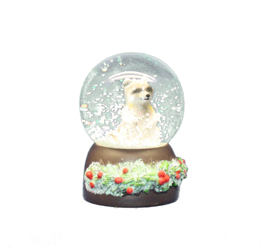 Mini Wildlife 45mm Water Snowglobe - Baby Raccoon