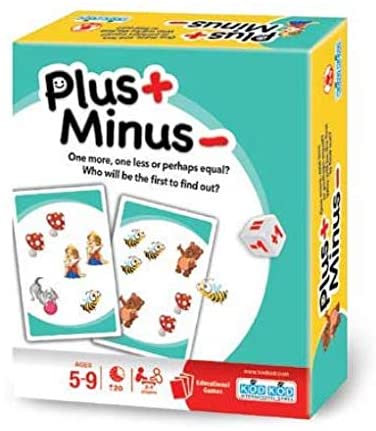 Plus+ Minus- Card Game