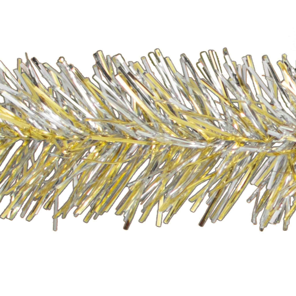 Gold & Silver Tinsel Garland