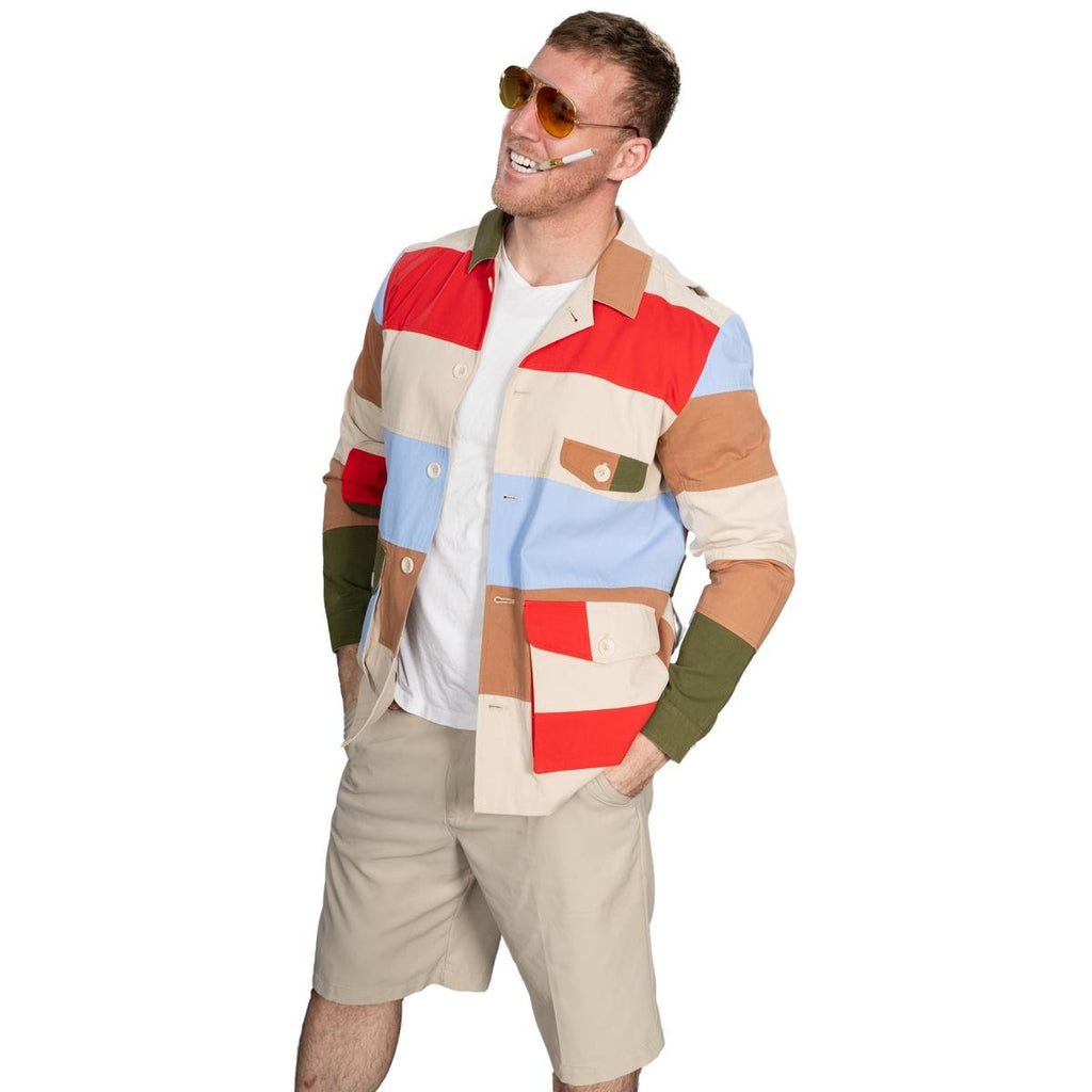 Gonzo Jounalist Las Vegas Raoul Duke Halloween Costume Cosplay Unisex Jacket