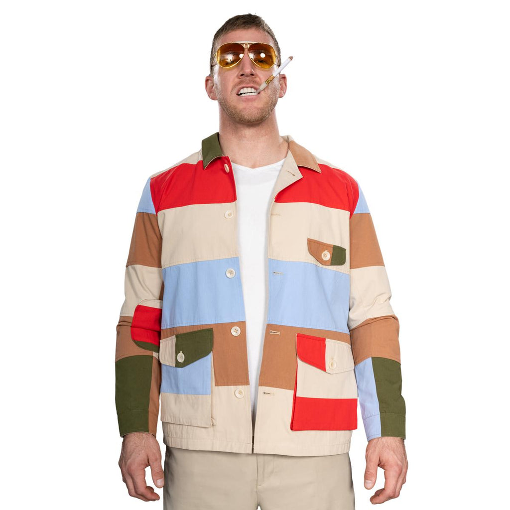 Gonzo Jounalist Las Vegas Raoul Duke Halloween Costume Cosplay Unisex Jacket